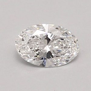 Oval 0.40ct D VVS2 Excellent Excellent None