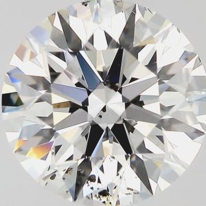 Round 1.32ct Fancy F SI2 Excellent Excellent Excellent None