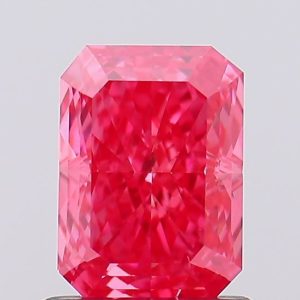 Radiant 1.02ct Fancy Pink VS2 Excellent Excellent Faint