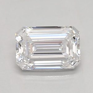 Emerald 0.51ct D VVS2 Excellent Excellent None