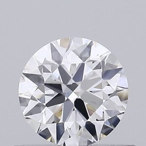 Round 0.51ct D VVS1 Ideal Excellent Excellent None