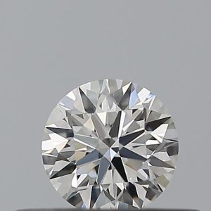 Round 0.25ct F VVS2 Excellent Excellent Excellent None