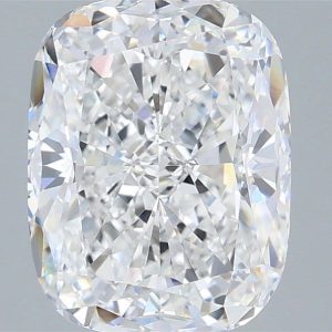 Cushion 3.51ct E VVS2 Excellent Excellent None