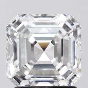 Asscher 2.06ct D VVS2 Excellent Excellent None