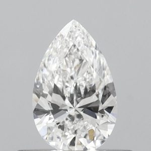 Pear 0.41ct E VVS2  Very Good Very Good None