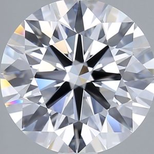 Round 3.05ct D VS1 Ideal Excellent Excellent None