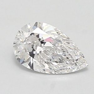 Pear 0.59ct D VS1 Excellent Excellent None