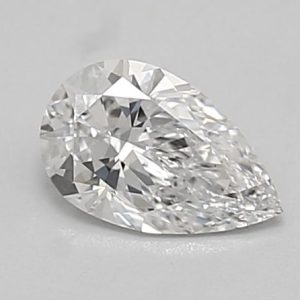 Pear 0.65ct D VS1 Excellent Excellent None
