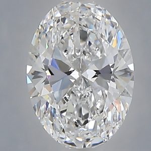 Oval 1.01ct D VVS2 Na Excellent Excellent None