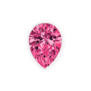 Pear 0.54ct Fancy Pink VS1  Very Good Very Good Faint