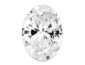 Oval 1.54ct D VVS2 Excellent Excellent None