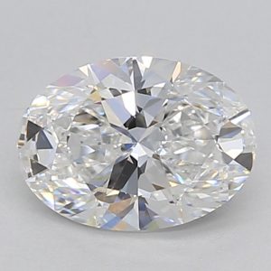 Oval 1.02ct D VVS2 Excellent Excellent Excellent None