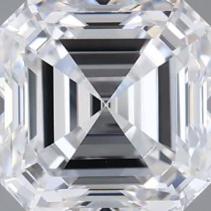 Asscher 1.00ct D VVS2 Excellent Excellent None