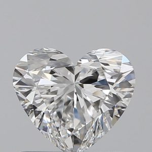 Heart 0.70ct F VVS1 Excellent Excellent Excellent None