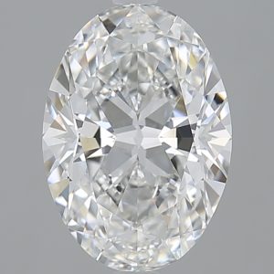 Oval 3.01ct F VVS2 Excellent Excellent Excellent None