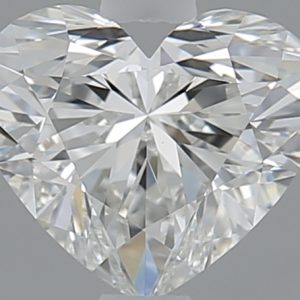 Heart 1.00ct F VVS2 Very Good Excellent Excellent None