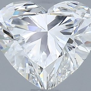 Heart 1.00ct F VVS1 Very Good Excellent Excellent None