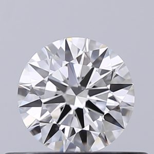 Round 0.40ct F VVS2 Excellent Excellent Excellent None