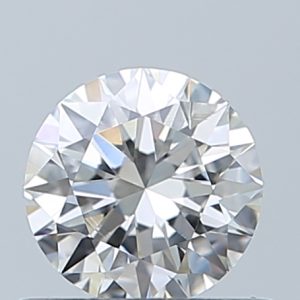 Round 0.50ct F VVS2 Excellent Excellent Excellent None