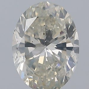 Oval 2.01ct H SI2 Very Good Excellent Excellent None