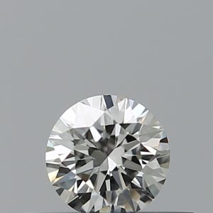 Round 0.20ct F VVS2 Excellent Excellent Excellent None