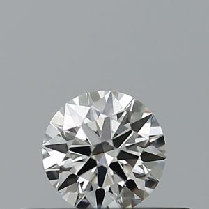 Round 0.20ct F VVS2 Excellent Excellent Excellent None