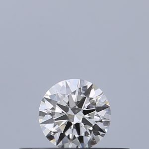 Round 0.20ct F VVS2 Excellent Excellent Excellent None