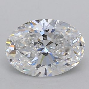 Oval 1.01ct D VVS1 Excellent Excellent Excellent None