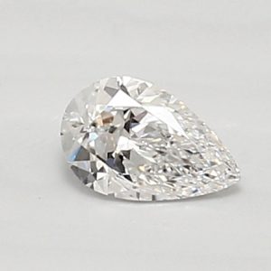 Pear 0.36ct D VVS2 Excellent Excellent Excellent None