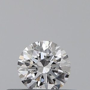 Round 0.20ct D IF Excellent Excellent Excellent None