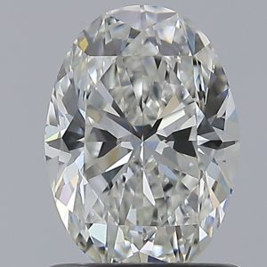 Oval 1.00ct G VS2 Very Good Excellent Very Good None