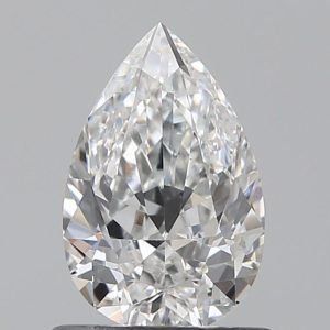Pear 0.70ct E VS2 Very Good Very Good Excellent Strong