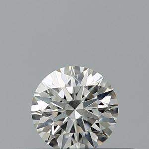Round 0.20ct F VVS2 Excellent Excellent Excellent None
