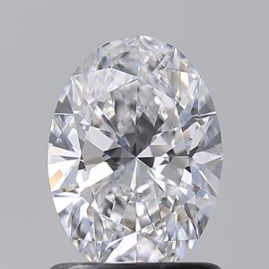 Oval 1.02ct D VVS1 Excellent Excellent Excellent None