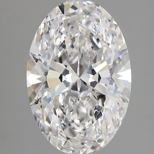 Oval 2.50ct D VVS1 Excellent Excellent Excellent None