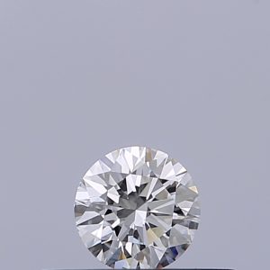 Round 0.20ct F VVS2 Excellent Excellent Excellent None