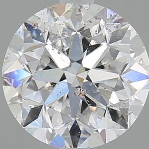 Round 2.01ct D SI2 Good Excellent Very Good Slight