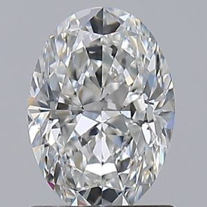 Oval 1.01ct F VS1 Excellent Excellent Excellent Faint