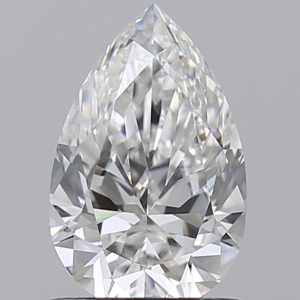 Pear 1.01ct E VS1 Excellent Excellent Excellent None
