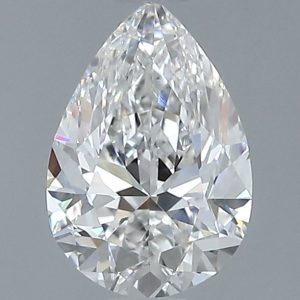 Pear 0.80ct F VS2 Excellent Very Good Medium