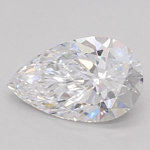 Pear 0.72ct D VS1 Excellent Excellent Very Good None