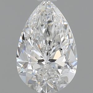 Pear 1.00ct D VS2 Excellent Excellent Excellent Medium
