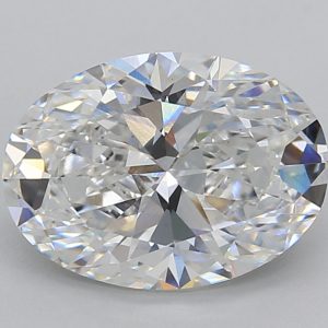 Oval 3.02ct D VS1 Excellent Excellent Excellent None