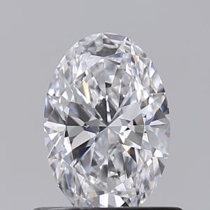 Oval 0.71ct D VVS2 Excellent Excellent Excellent None