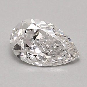 Pear 0.57ct D VVS2 Excellent Excellent Excellent None
