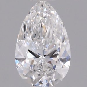 Pear 0.50ct D VVS2 Excellent Excellent None