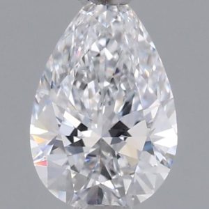 Pear 0.52ct D VVS2 Excellent Excellent None