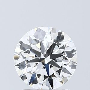 Round 2.02ct D VVS2 Ideal Excellent Excellent None