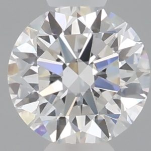 Round 0.35ct D VVS2 Excellent Very Good Very Good None