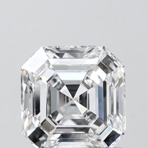 Asscher 1.00ct D VVS2 Excellent Excellent None